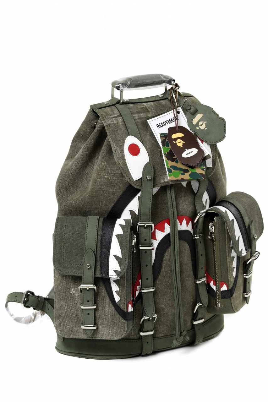 READYMADE x A BATHING APE® FIELD PACK (KHAKI) - Image 4