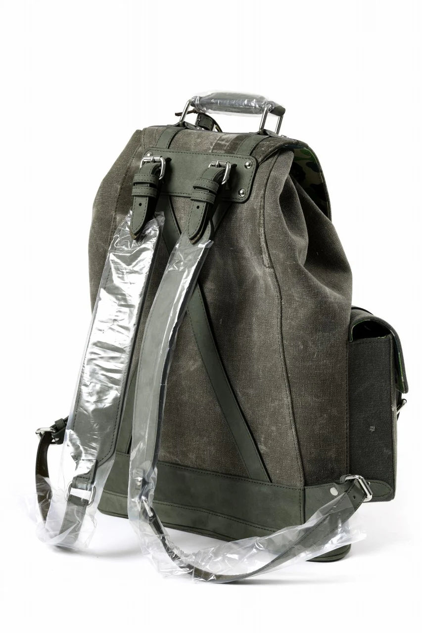 READYMADE x A BATHING APE® FIELD PACK (KHAKI) - Image 6