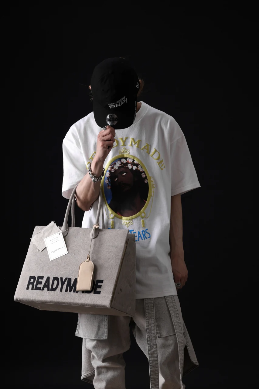 READYMADE x DENIM TEARS COTTON WREATH TEE (WHITE) - Image 31