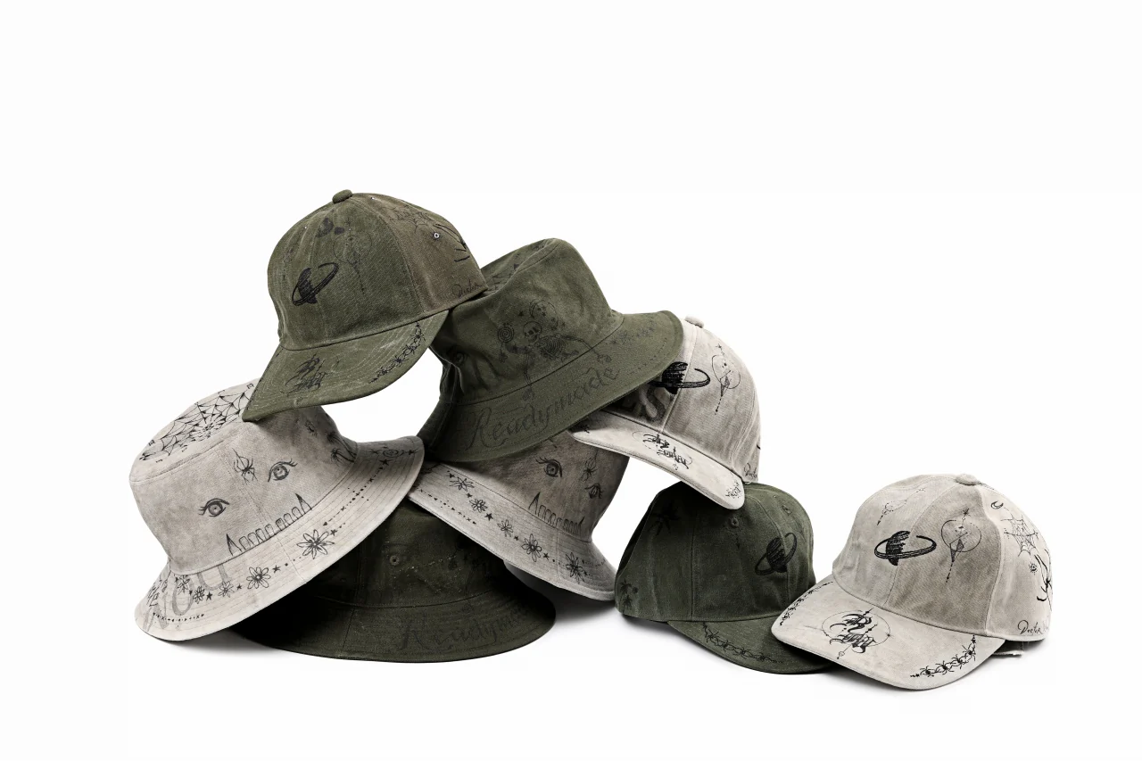 READYMADE x Dr.WOO CAP TATOO (KHAKI) - Image 15