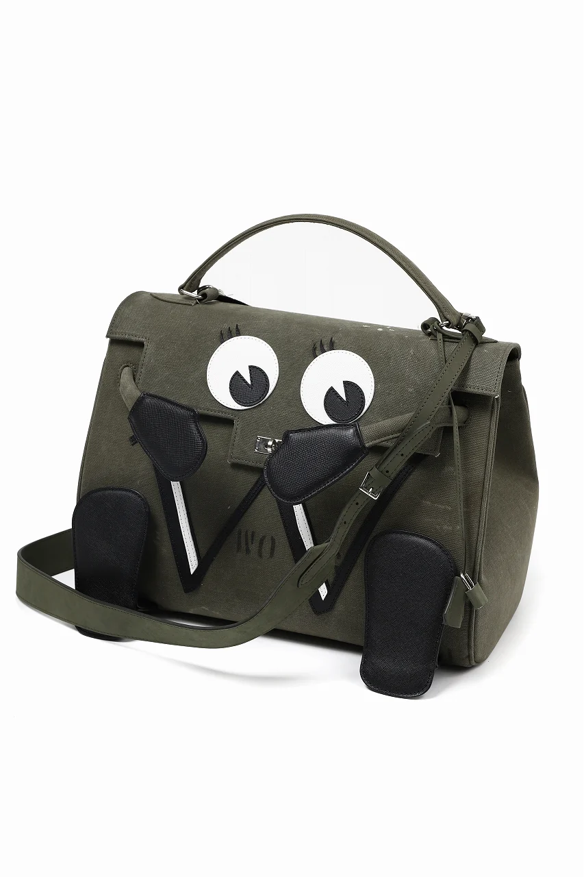 READYMADE x Dr.WOO DOLL BAG (KHAKI GREEN) - Image 2