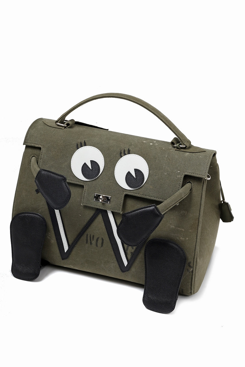READYMADE x Dr.WOO DOLL BAG (KHAKI GREEN) - Image 4