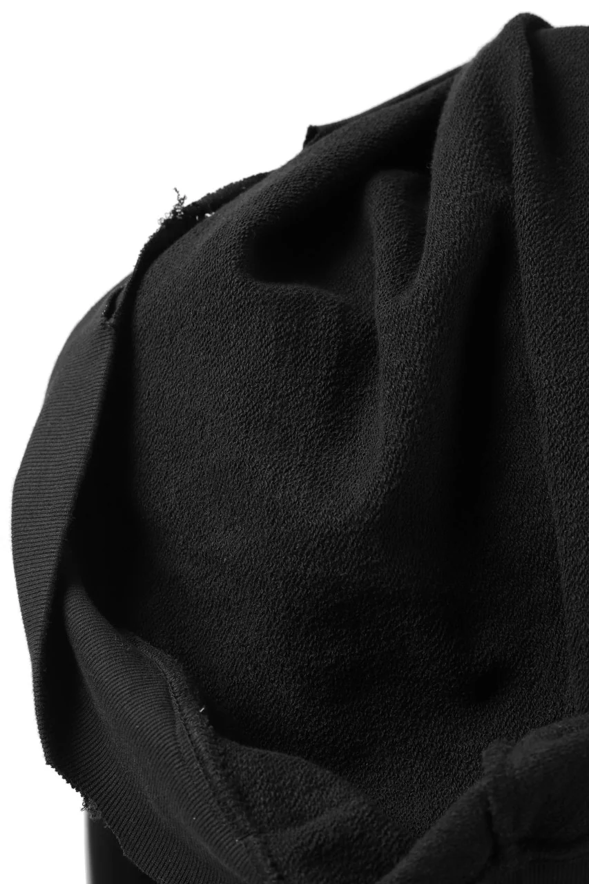 RESURRECTION HANDMADE remake sweat L/S with vintage denim pocket (BLACK#B) - Image 22