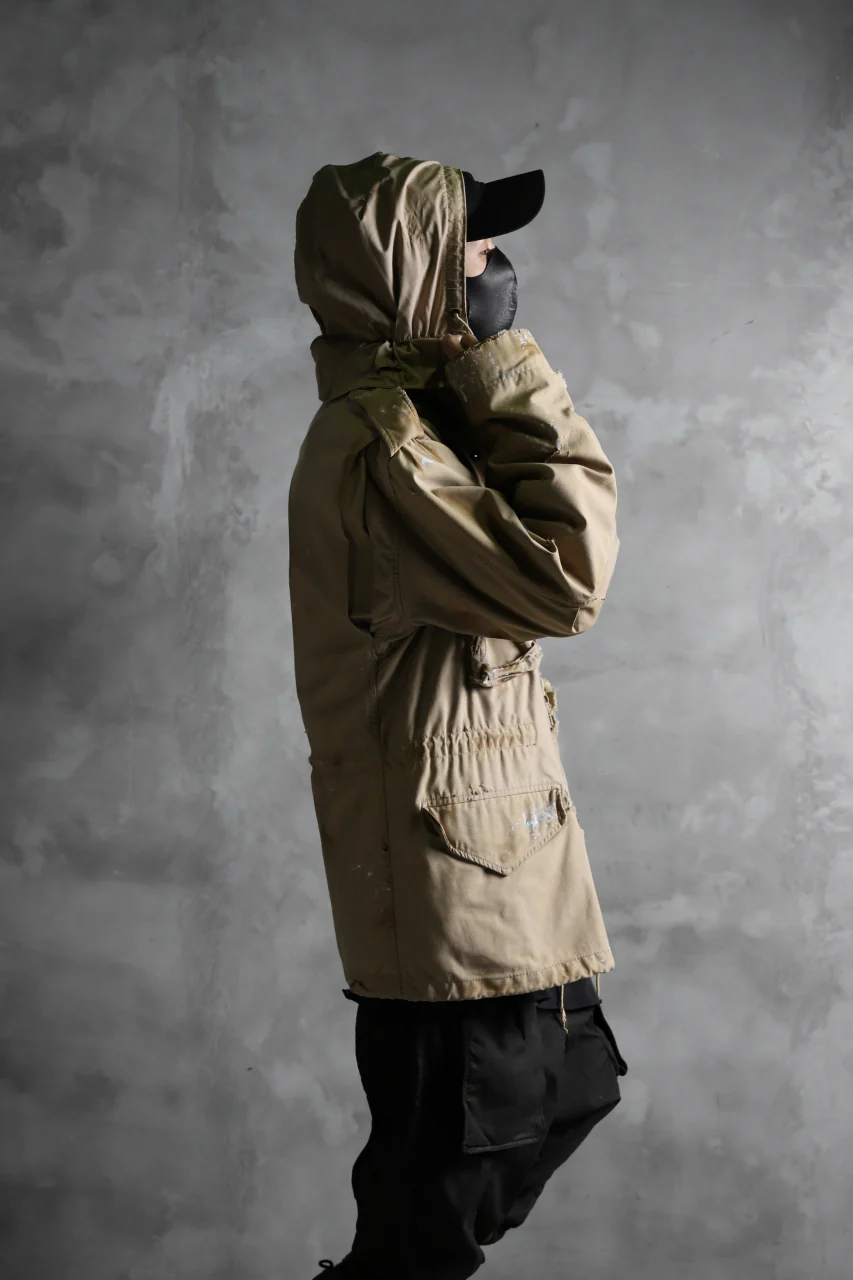 RESURRECTION HANDMADE vintage damage M-65 jacket (DESIRT BEIGE) - Image 16