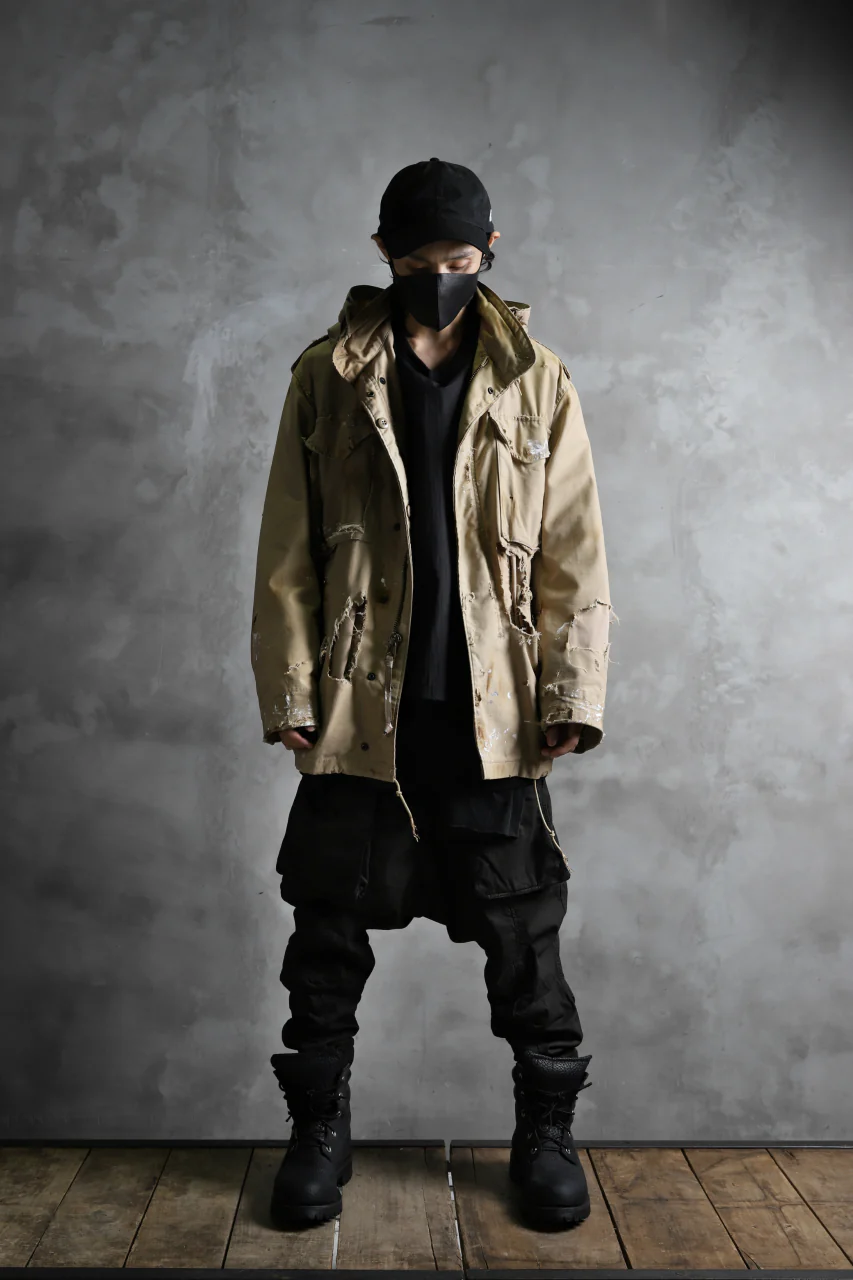 RESURRECTION HANDMADE vintage damage M-65 jacket (DESIRT BEIGE) - Image 21