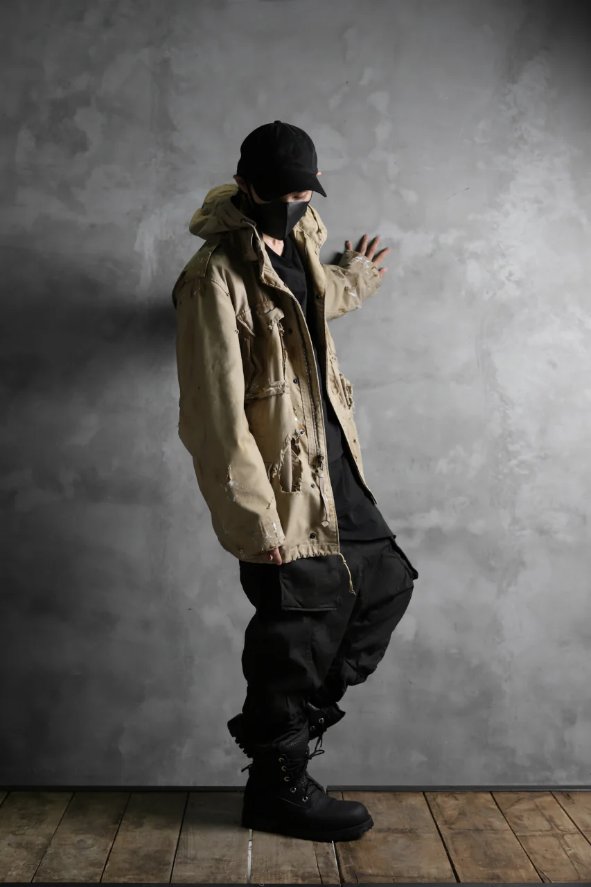 RESURRECTION HANDMADE vintage damage M-65 jacket (DESIRT BEIGE) - Image 22