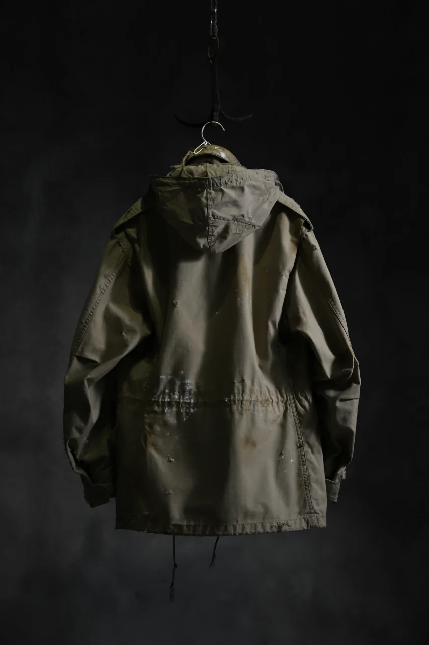 RESURRECTION HANDMADE vintage damage M-65 jacket (DESIRT BEIGE) - Image 27