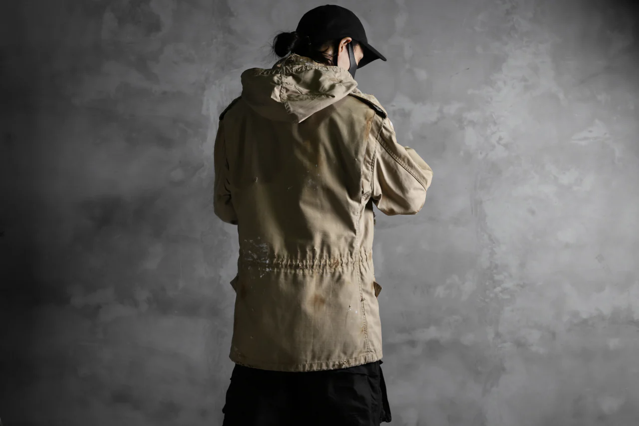 RESURRECTION HANDMADE vintage damage M-65 jacket (DESIRT BEIGE) - Image 38