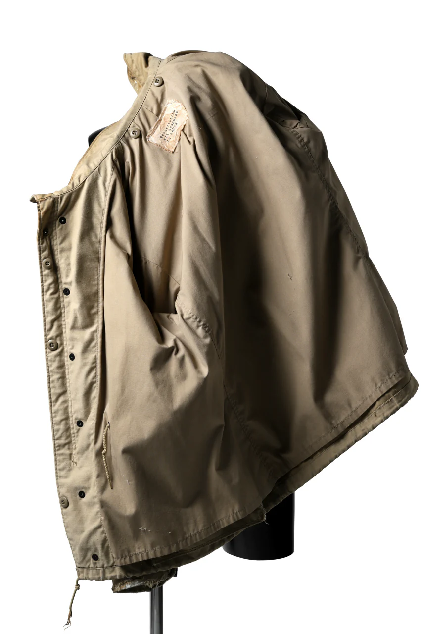 RESURRECTION HANDMADE vintage damage M-65 jacket (DESIRT BEIGE) - Image 7