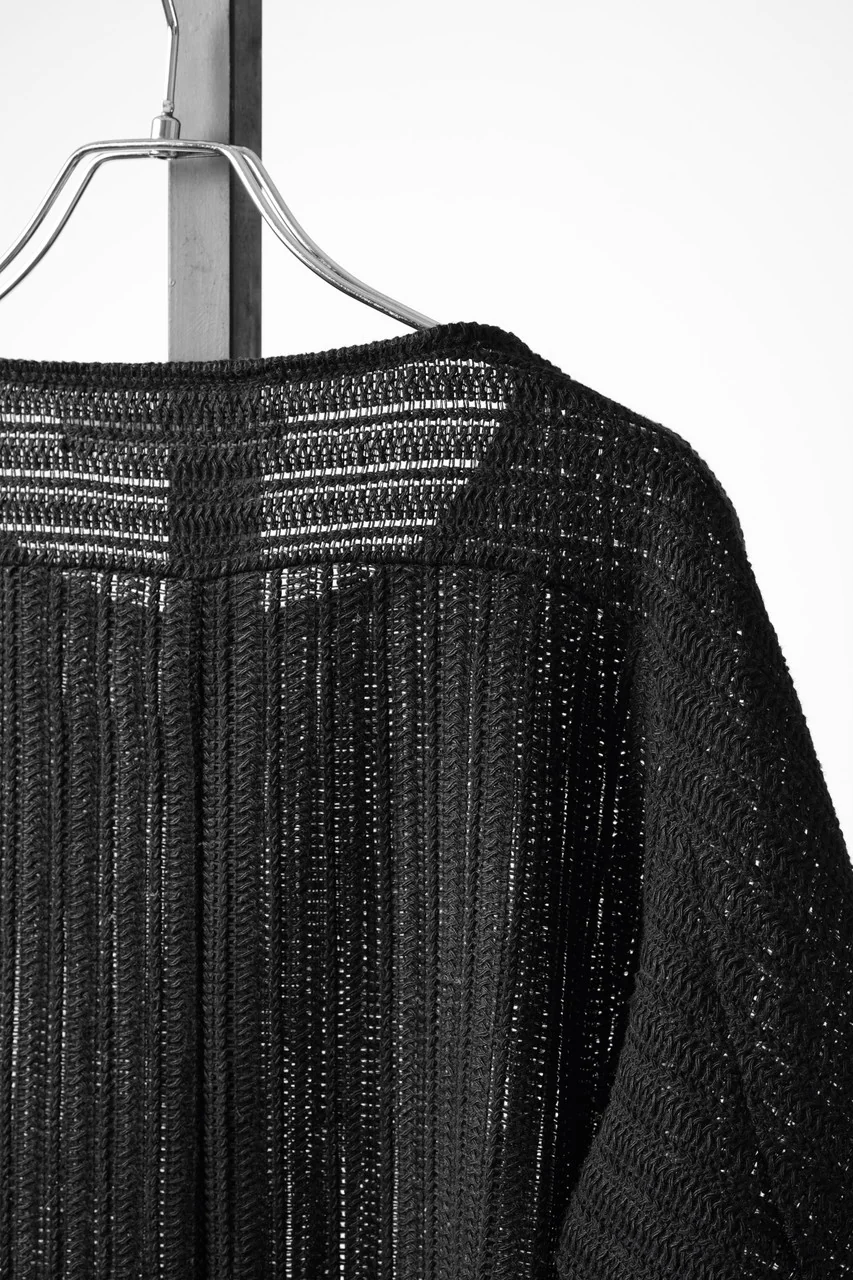 【SAMPLE SALE】A.F ARTEFACT BOMBER HEAT® TUCK CREW TOPS (DARK GREY) - Image 2