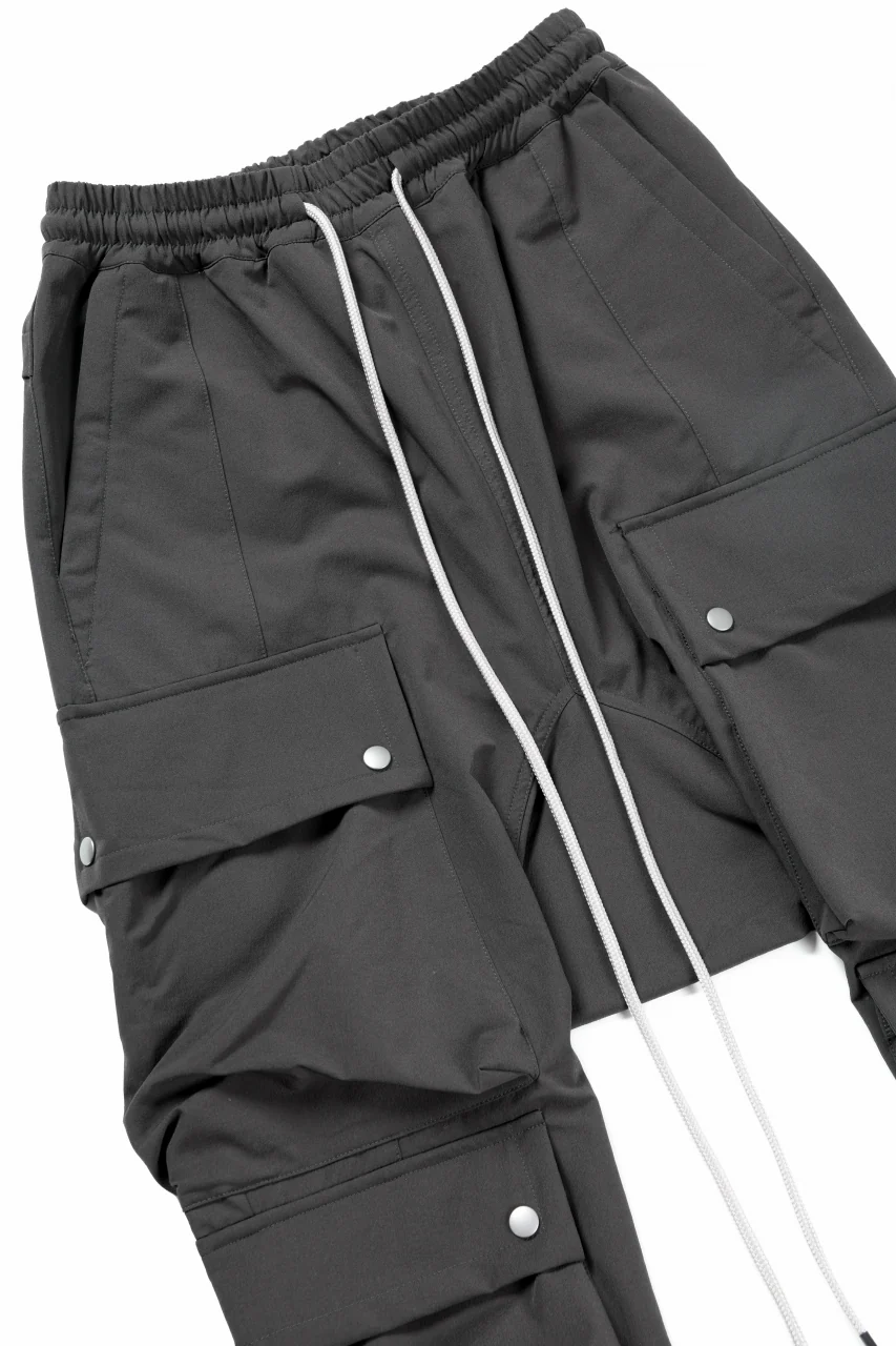 【SAMPLE SALE】A.F ARTEFACT MILITARY SARROUEL PANTS / TECH-SMOOTH (GREY) - Image 7