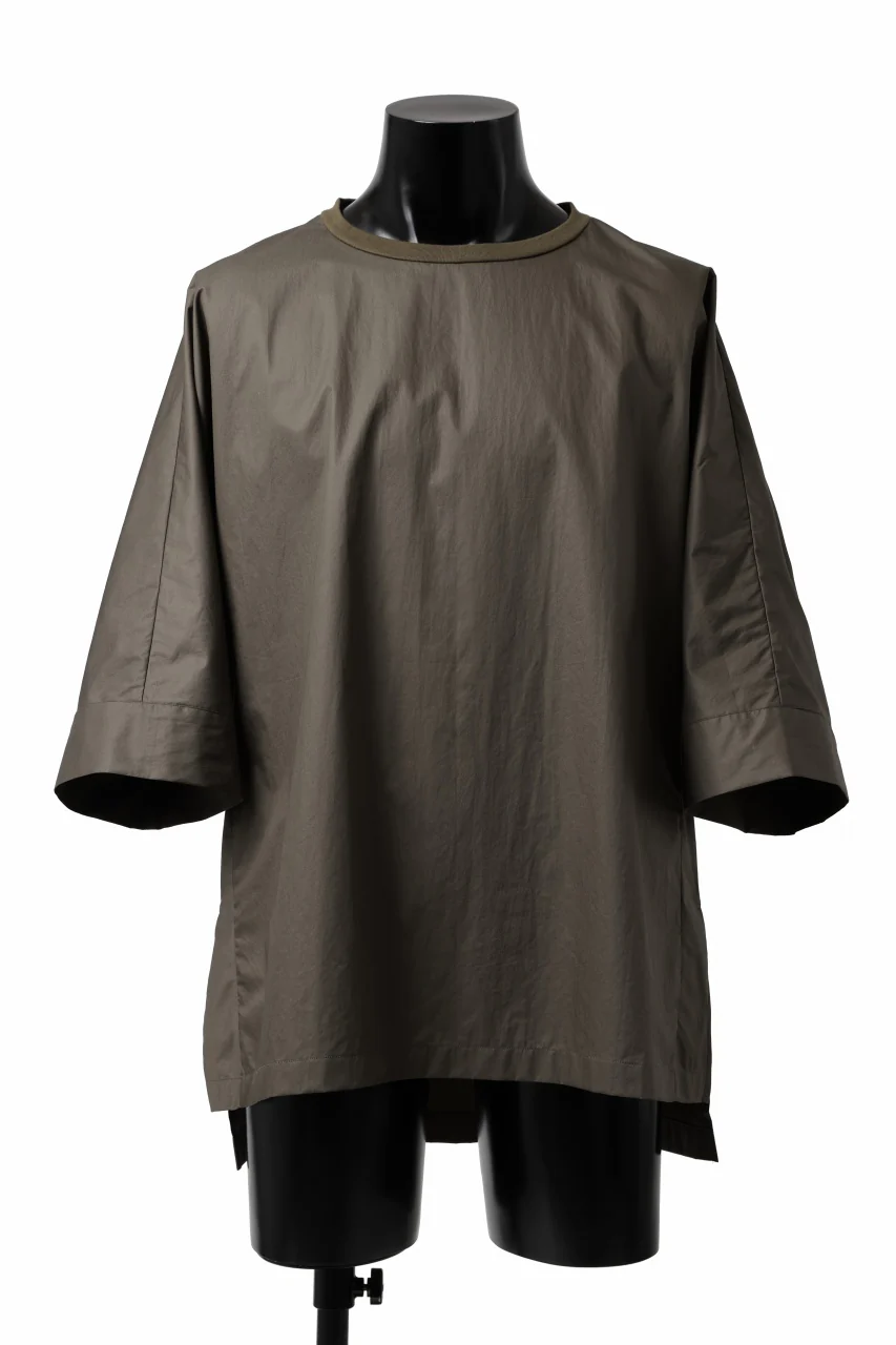 sus-sous atelier T / Lance 80/- cotton typewriter (OLIVE GREEN)