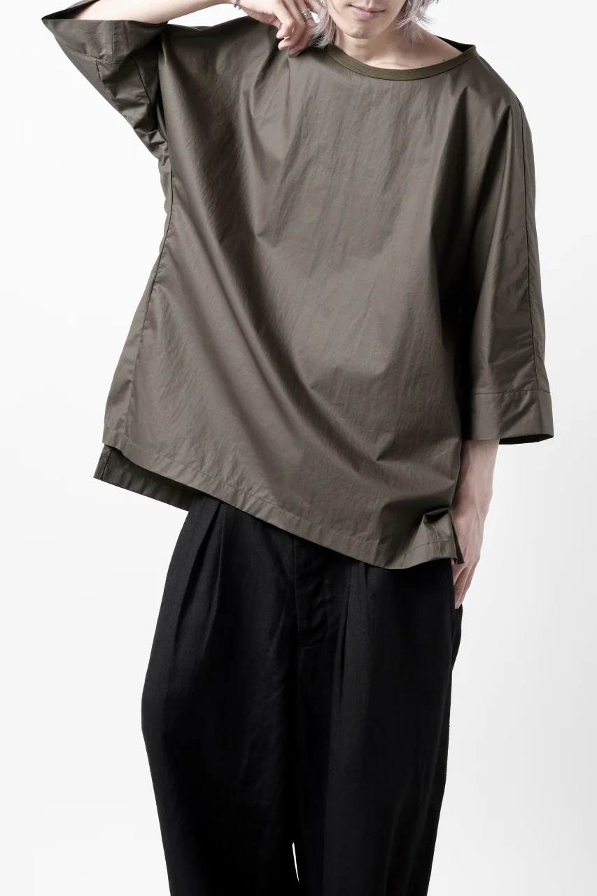 sus-sous atelier T / Lance 80/- cotton typewriter (OLIVE GREEN) - Image 9