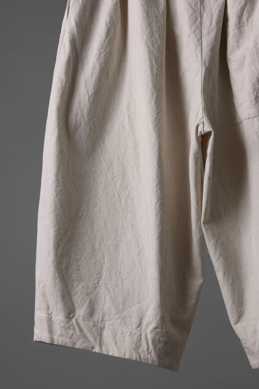 sus-sous atelier trousers / cotton linen canvas (ecru) - Image 11