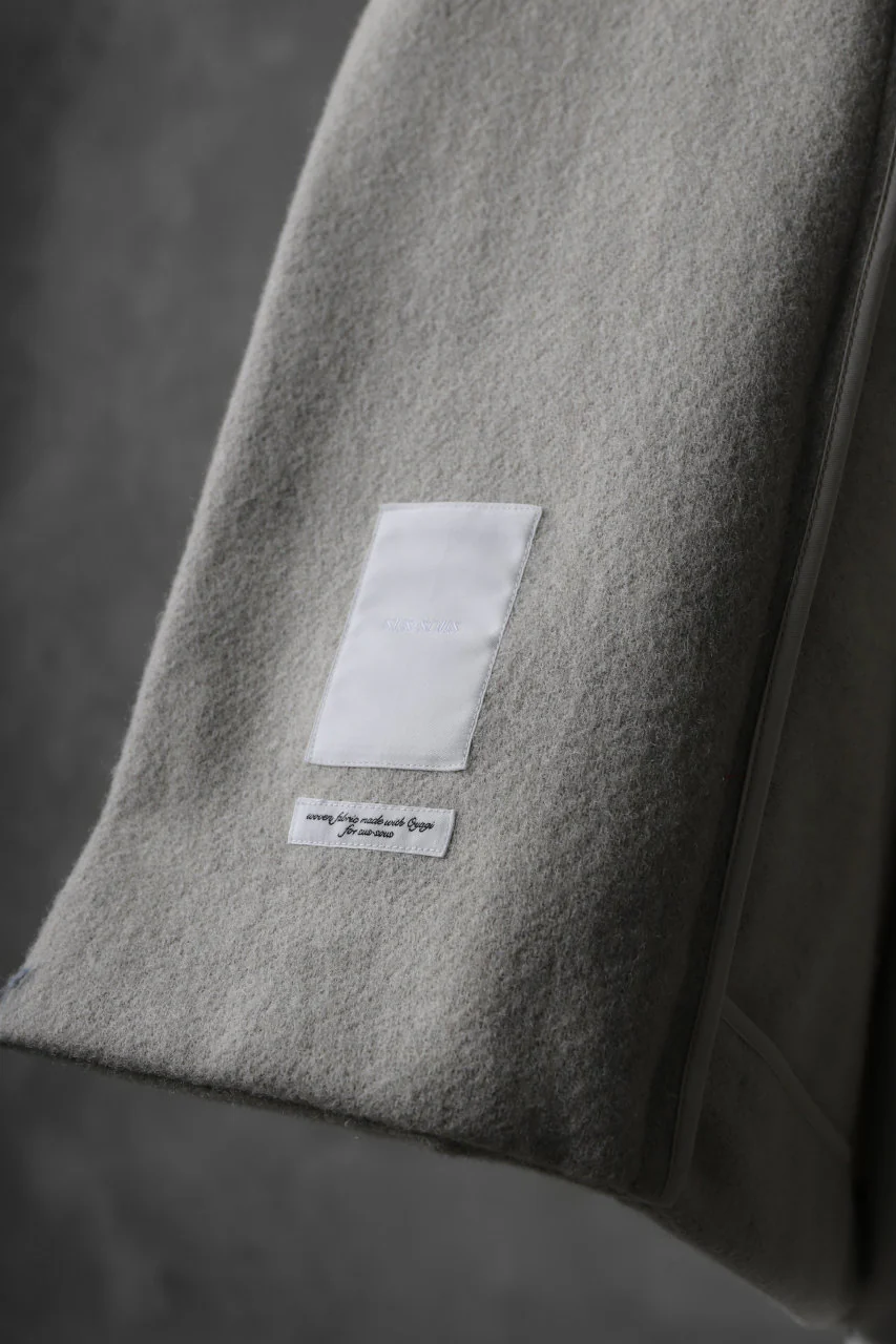 sus-sous chef jacket / W90N10 Raised back melton (ICE) - Image 24