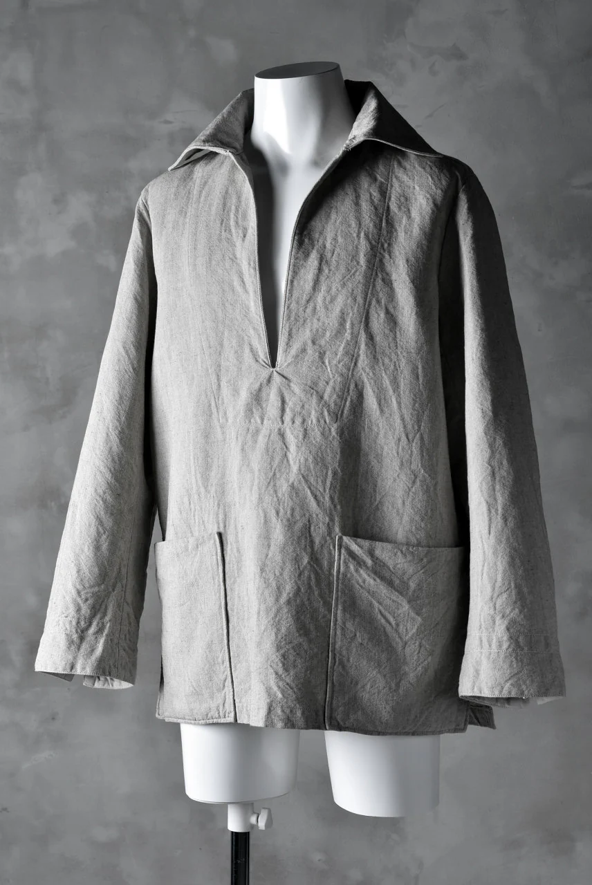 sus-sous fisher man smock jacket (NATURAL) - Image 2