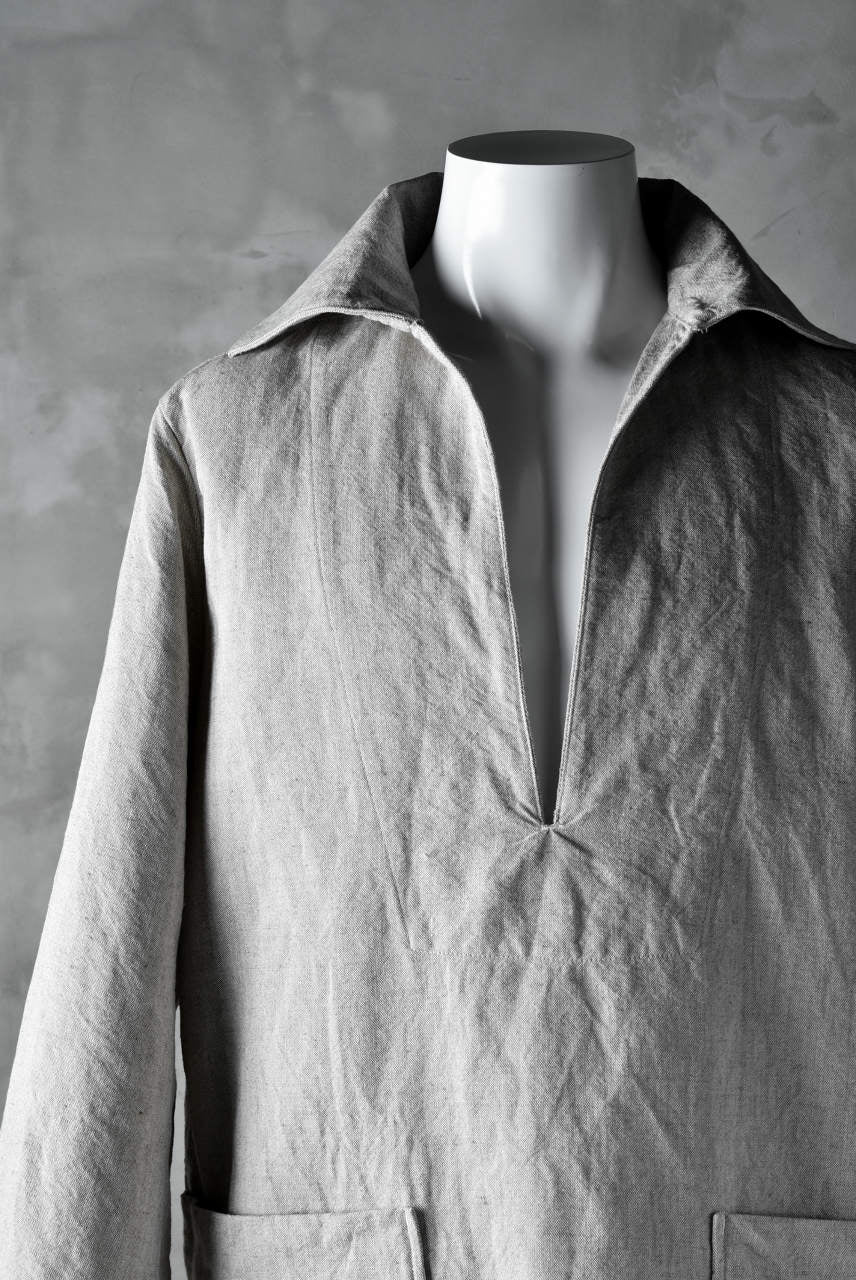sus-sous fisher man smock jacket (NATURAL) - Image 7