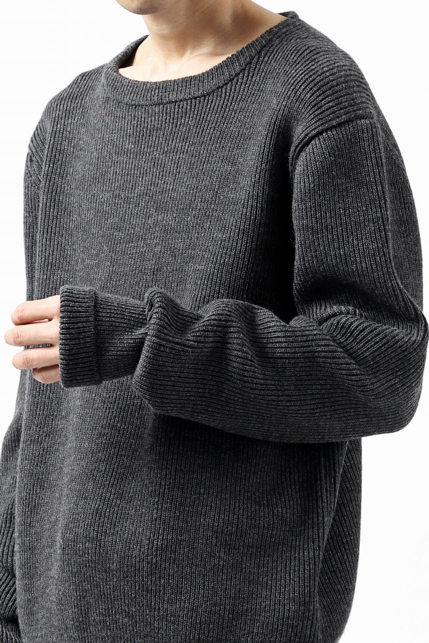 sus-sous fisherman boat neck sweater / W100 7G Full (DUST) - Image 30