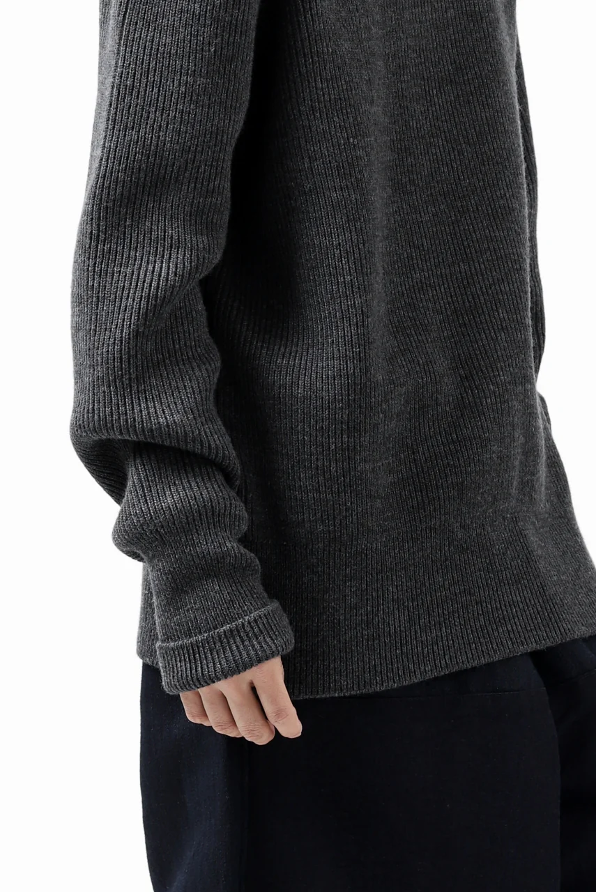 sus-sous fisherman boat neck sweater / W100 7G Full (DUST) - Image 31