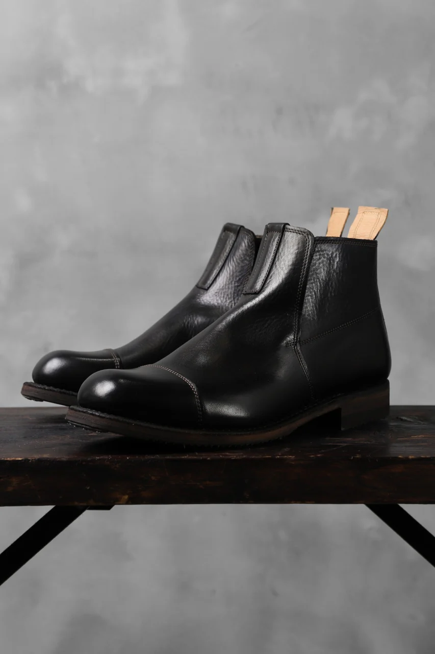 sus-sous goa jodhpurs boots / CONCERIA 800 *hand dyed (BLACK BROWN)