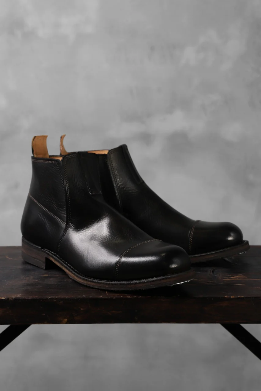 sus-sous goa jodhpurs boots / CONCERIA 800 *hand dyed (BLACK BROWN) - Image 3