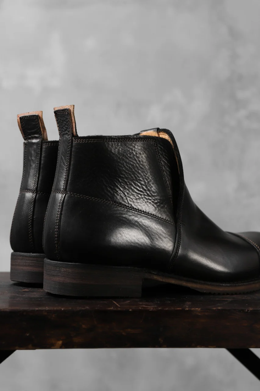 sus-sous goa jodhpurs boots / CONCERIA 800 *hand dyed (BLACK BROWN) - Image 6