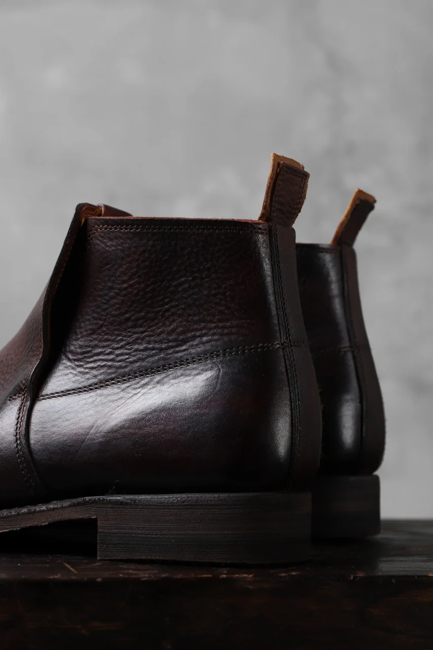 sus-sous goa jodhpurs boots / CONCERIA 800 *hand dyed (RED BROWN) - Image 11