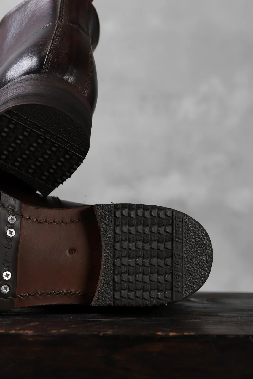 sus-sous goa jodhpurs boots / CONCERIA 800 *hand dyed (RED BROWN) - Image 19