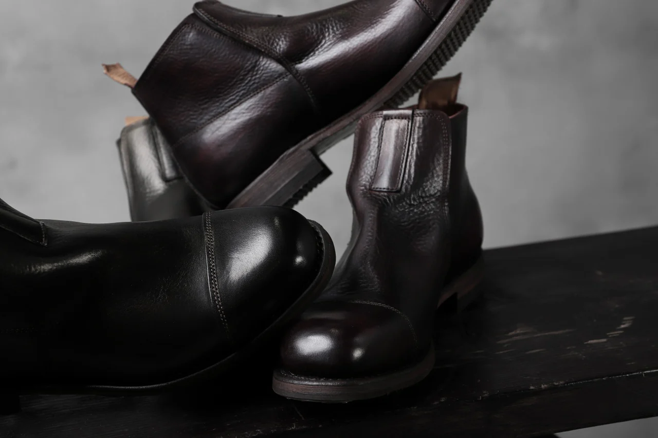 sus-sous goa jodhpurs boots / CONCERIA 800 *hand dyed (RED BROWN) - Image 26