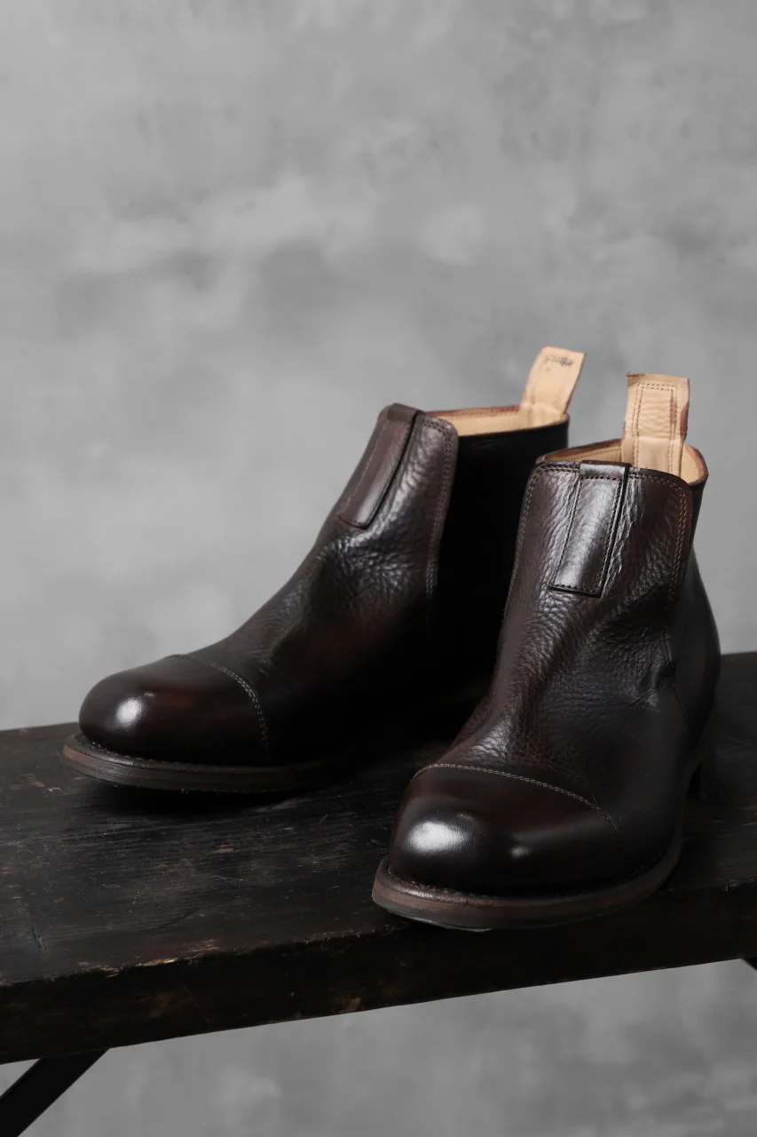 sus-sous goa jodhpurs boots / CONCERIA 800 *hand dyed (RED BROWN) - Image 5
