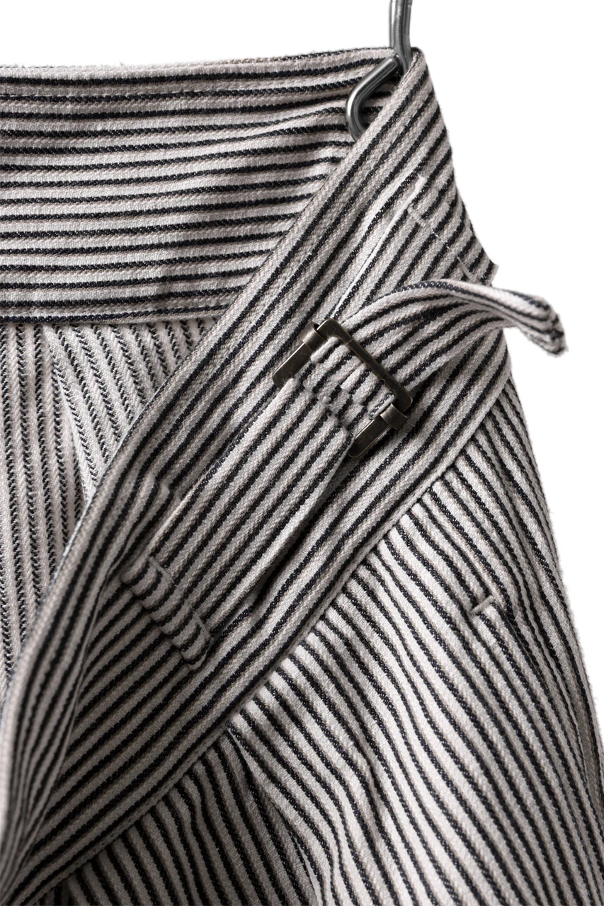 sus-sous gurkha short trousers / Herringbone Hickory (STRIPE) - Image 10
