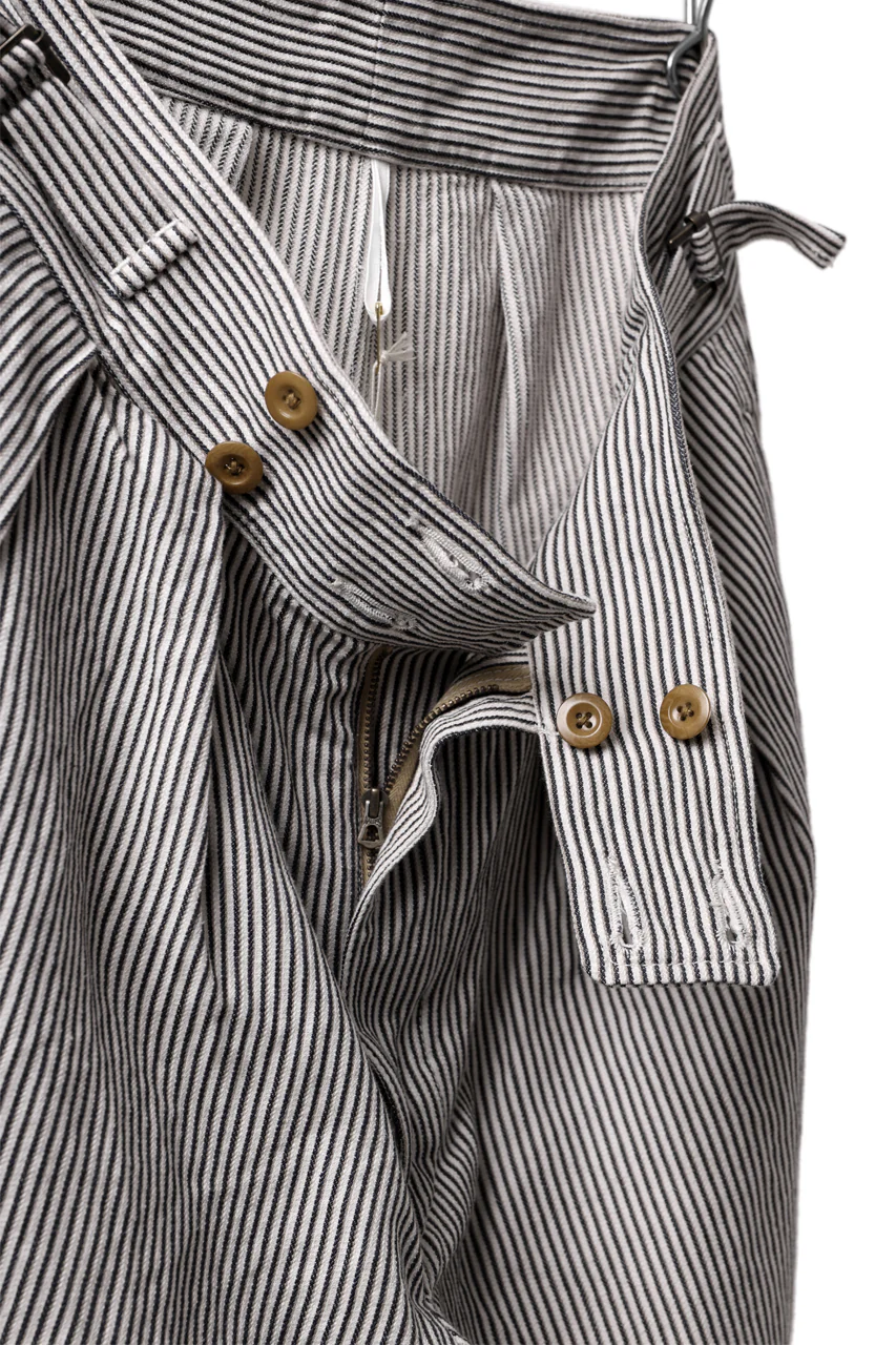 sus-sous gurkha short trousers / Herringbone Hickory (STRIPE) - Image 14