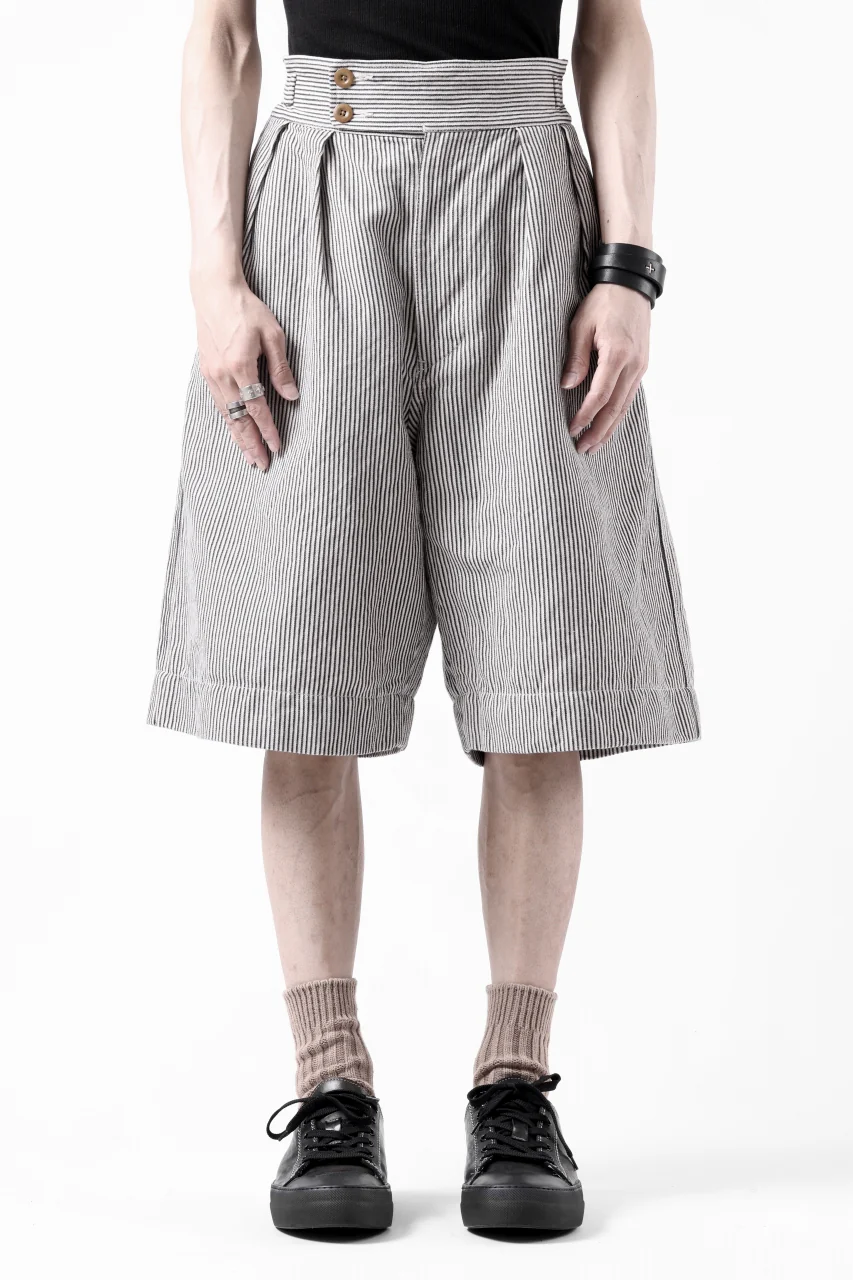 sus-sous gurkha short trousers / Herringbone Hickory (STRIPE) - Image 17