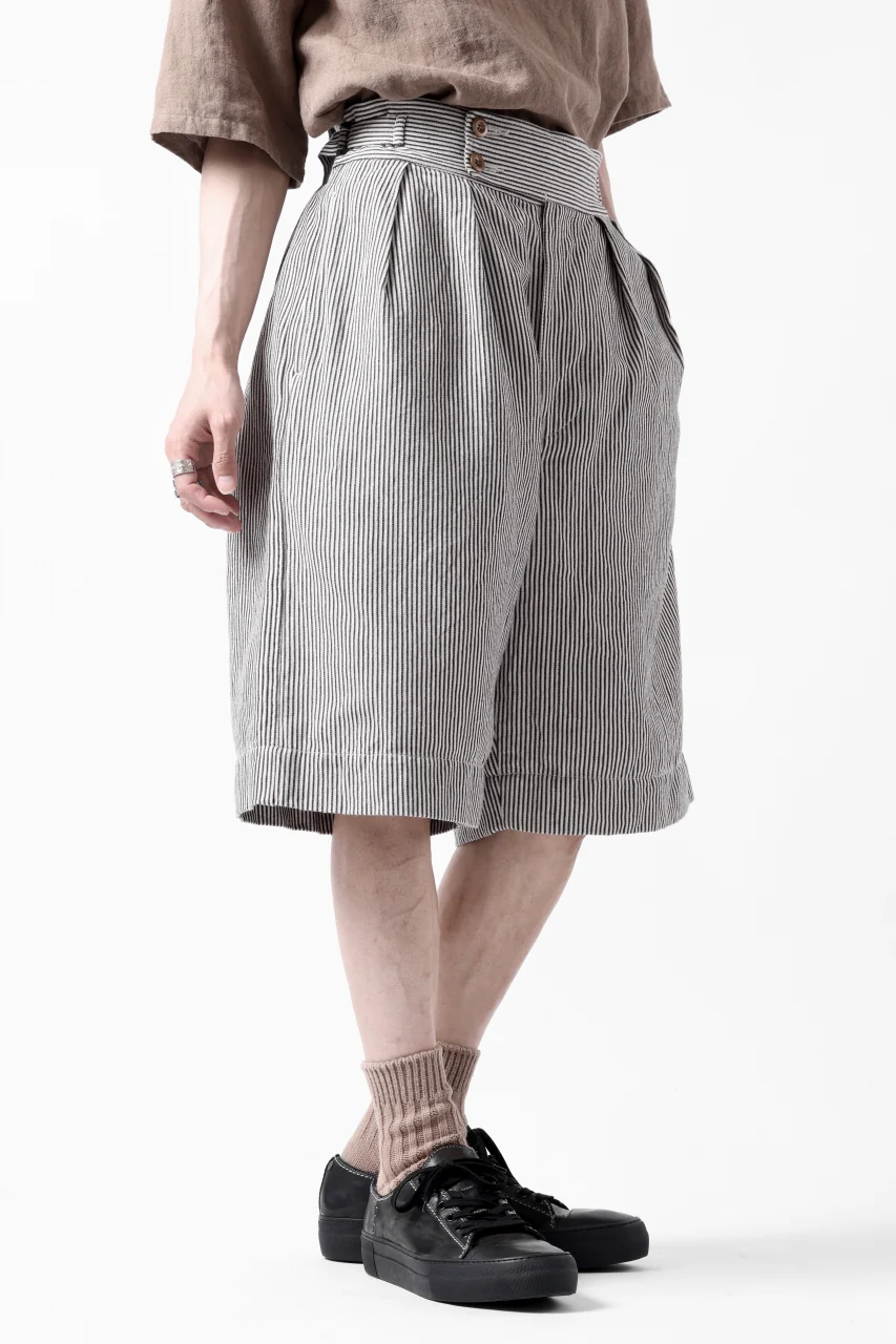 sus-sous gurkha short trousers / Herringbone Hickory (STRIPE) - Image 28