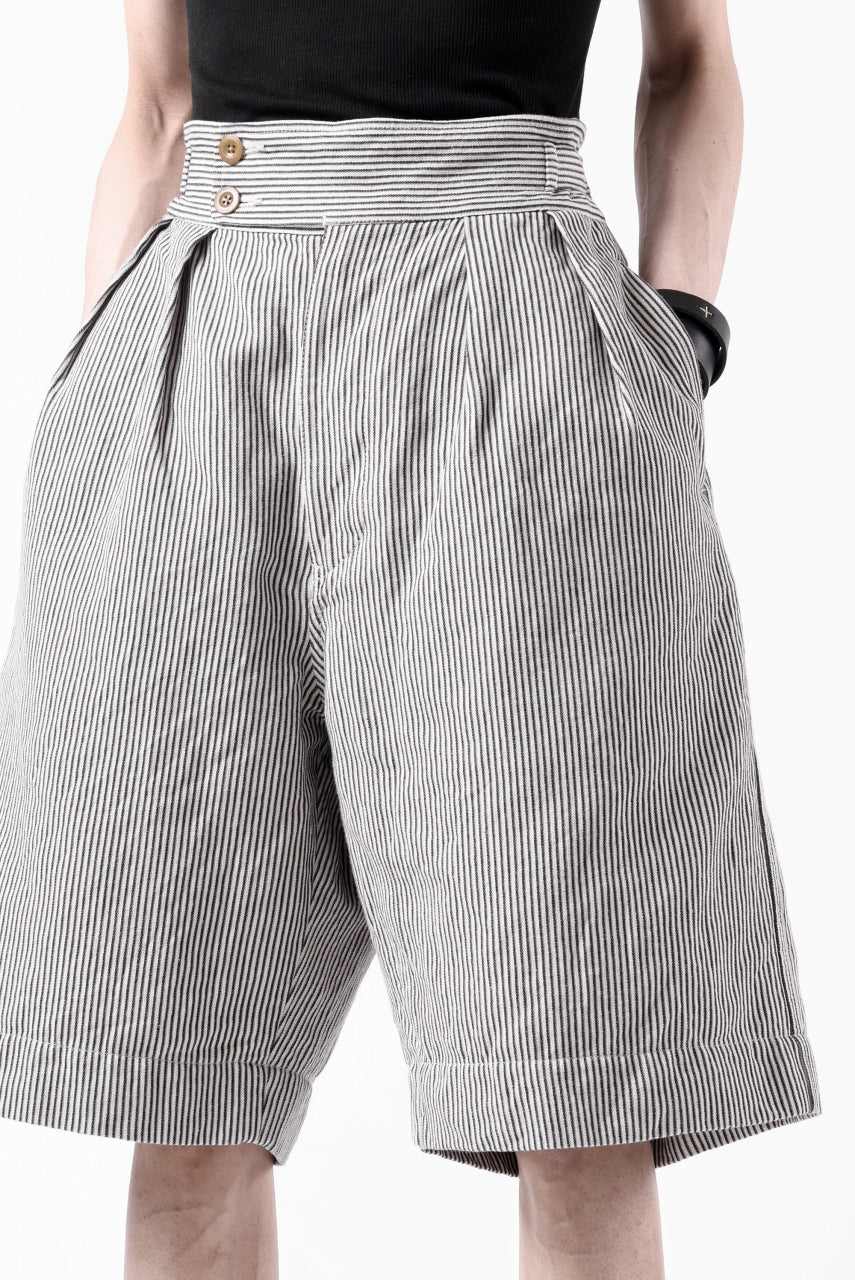 sus-sous gurkha short trousers / Herringbone Hickory (STRIPE) - Image 31