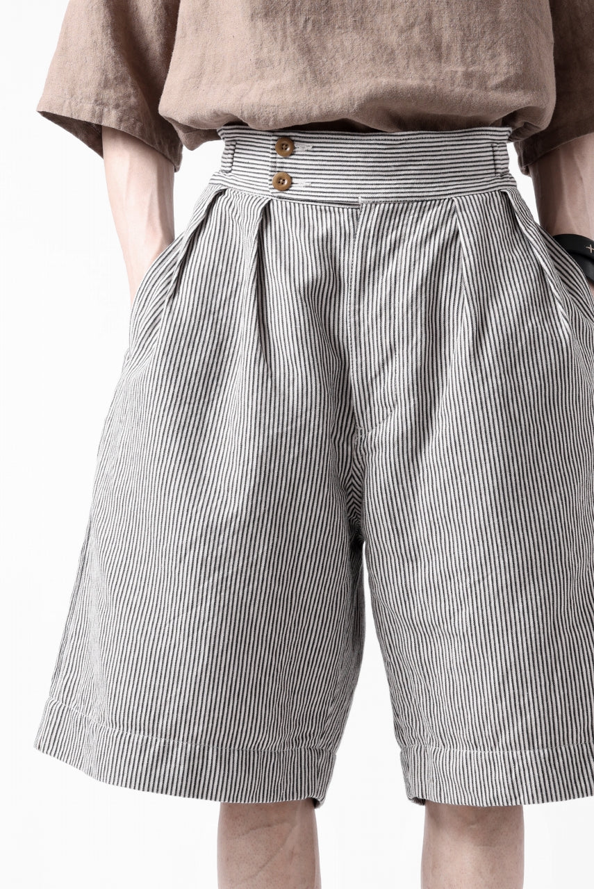 sus-sous gurkha short trousers / Herringbone Hickory (STRIPE) - Image 32