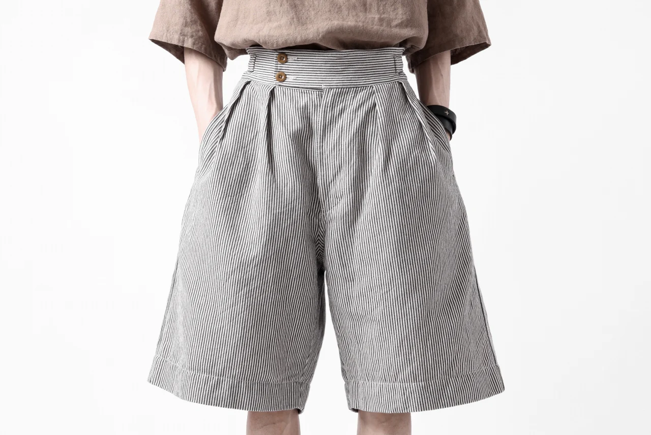 sus-sous gurkha short trousers / Herringbone Hickory (STRIPE) - Image 34