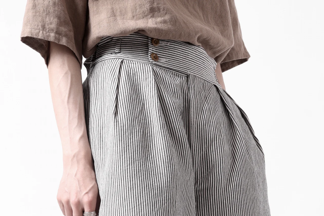 sus-sous gurkha short trousers / Herringbone Hickory (STRIPE) - Image 37