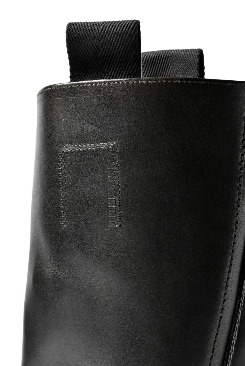 sus-sous jack boots / TEMPESTI *hand dyed (BLACK BROWN) - Image 11