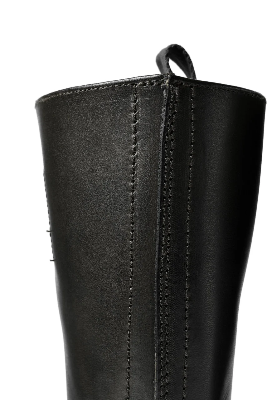 sus-sous jack boots / TEMPESTI *hand dyed (BLACK BROWN) - Image 12