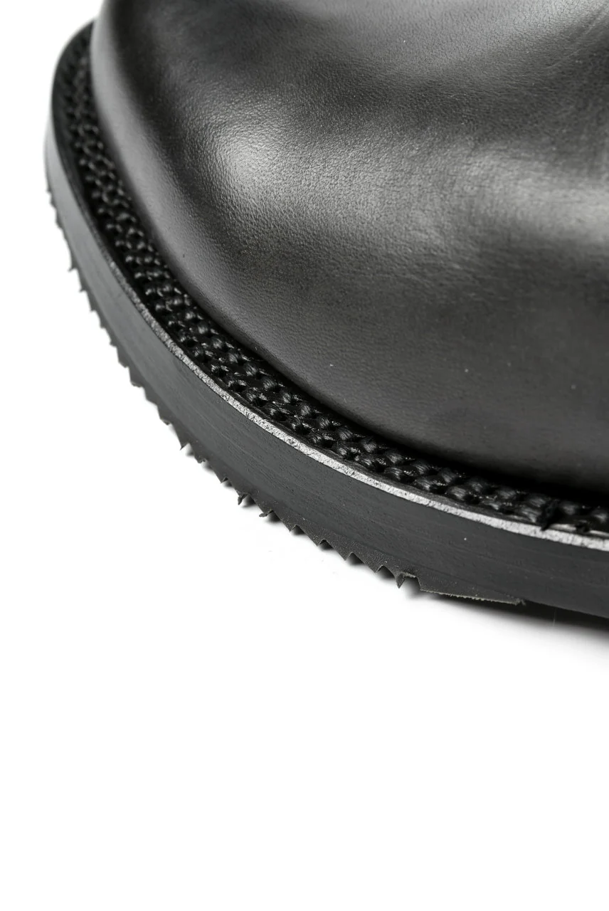 sus-sous jack boots / TEMPESTI *hand dyed (BLACK BROWN) - Image 13