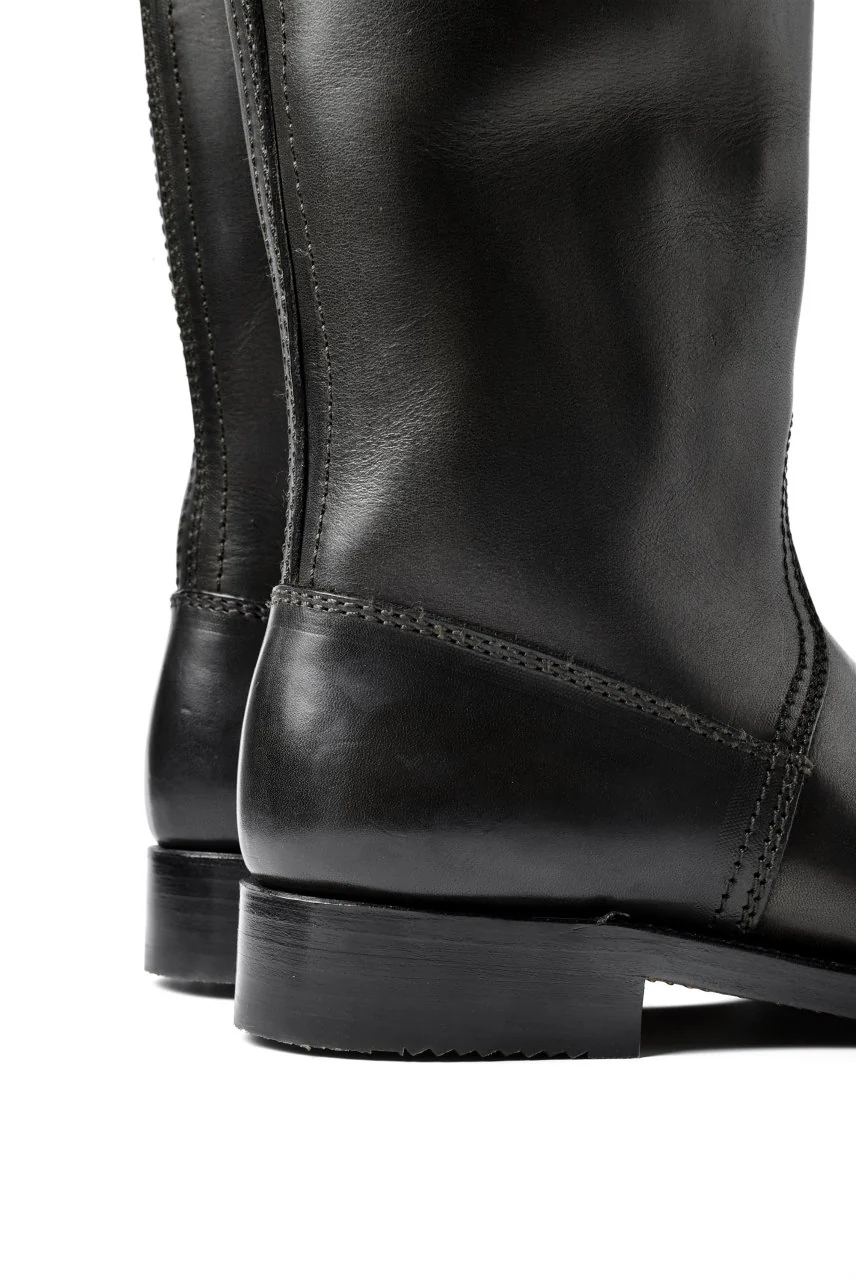 sus-sous jack boots / TEMPESTI *hand dyed (BLACK BROWN) - Image 15