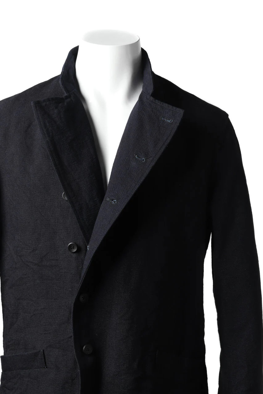 sus-sous jackets cooks / C58L42 2/1 cloth (INDIGO×CHARCOAL) - Image 13