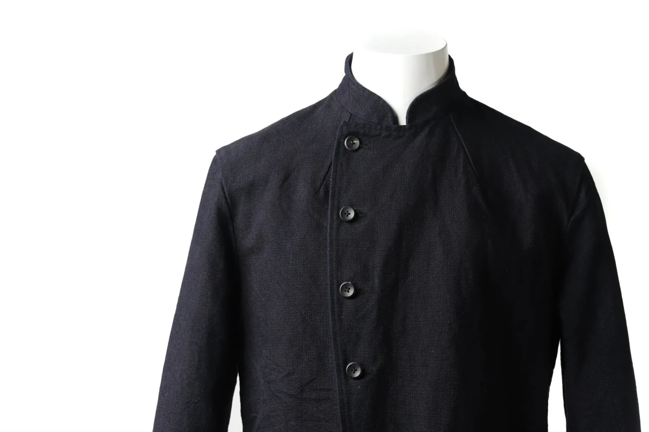 sus-sous jackets cooks / C58L42 2/1 cloth (INDIGO×CHARCOAL) - Image 16