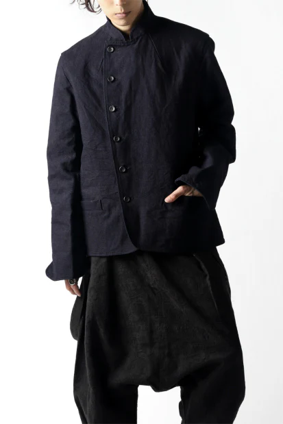 sus-sous jackets cooks / C58L42 2/1 cloth (INDIGO×CHARCOAL) - Image 21