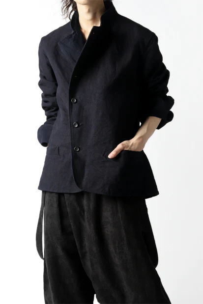 sus-sous jackets cooks / C58L42 2/1 cloth (INDIGO×CHARCOAL) - Image 29