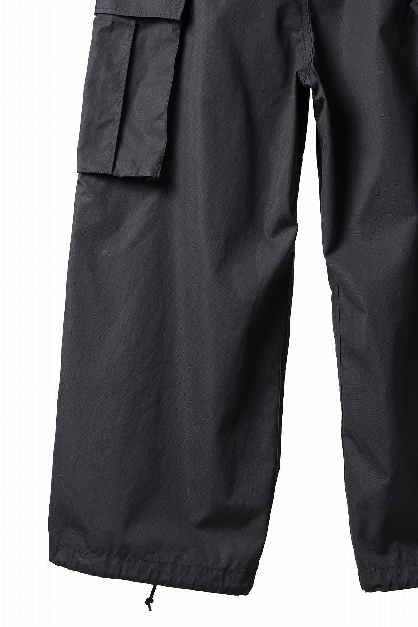 sus-sous M-51 pants / ventile 60/2 weather (BLACK) - Image 12