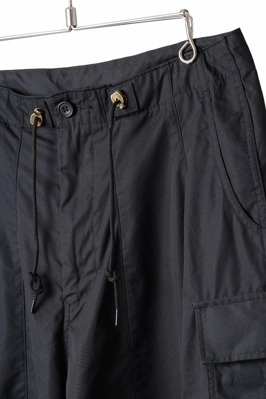 sus-sous M-51 pants / ventile 60/2 weather (BLACK) - Image 7