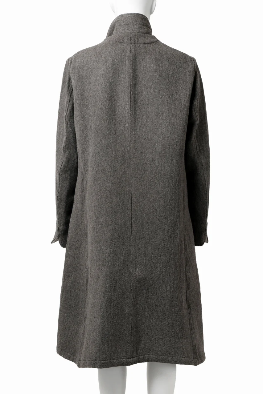 sus-sous medical coat / cavalry twill (GRAY BROWN) - Image 5