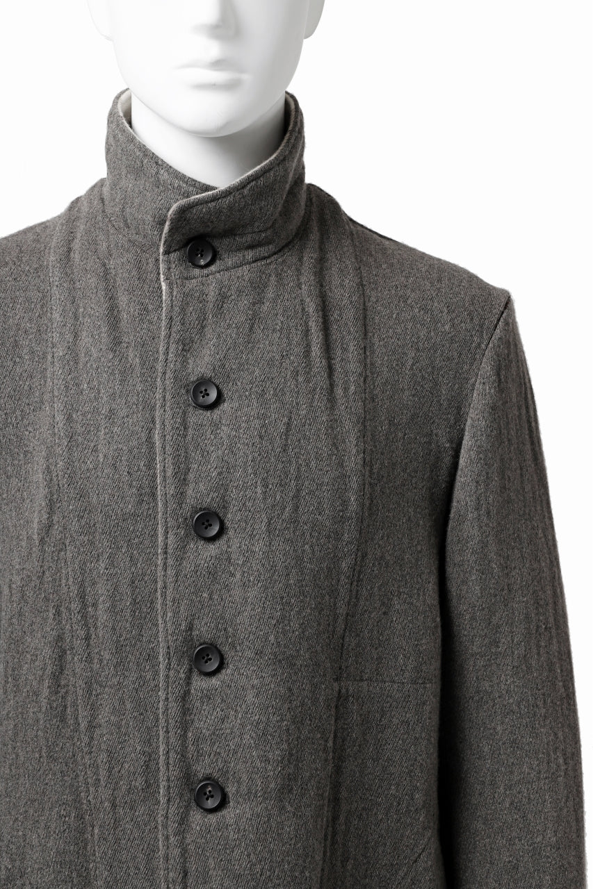 sus-sous medical coat / cavalry twill (GRAY BROWN) - Image 7